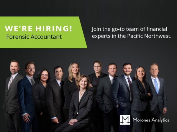 Morones Analytics is hiring Forensic Accountant 2025