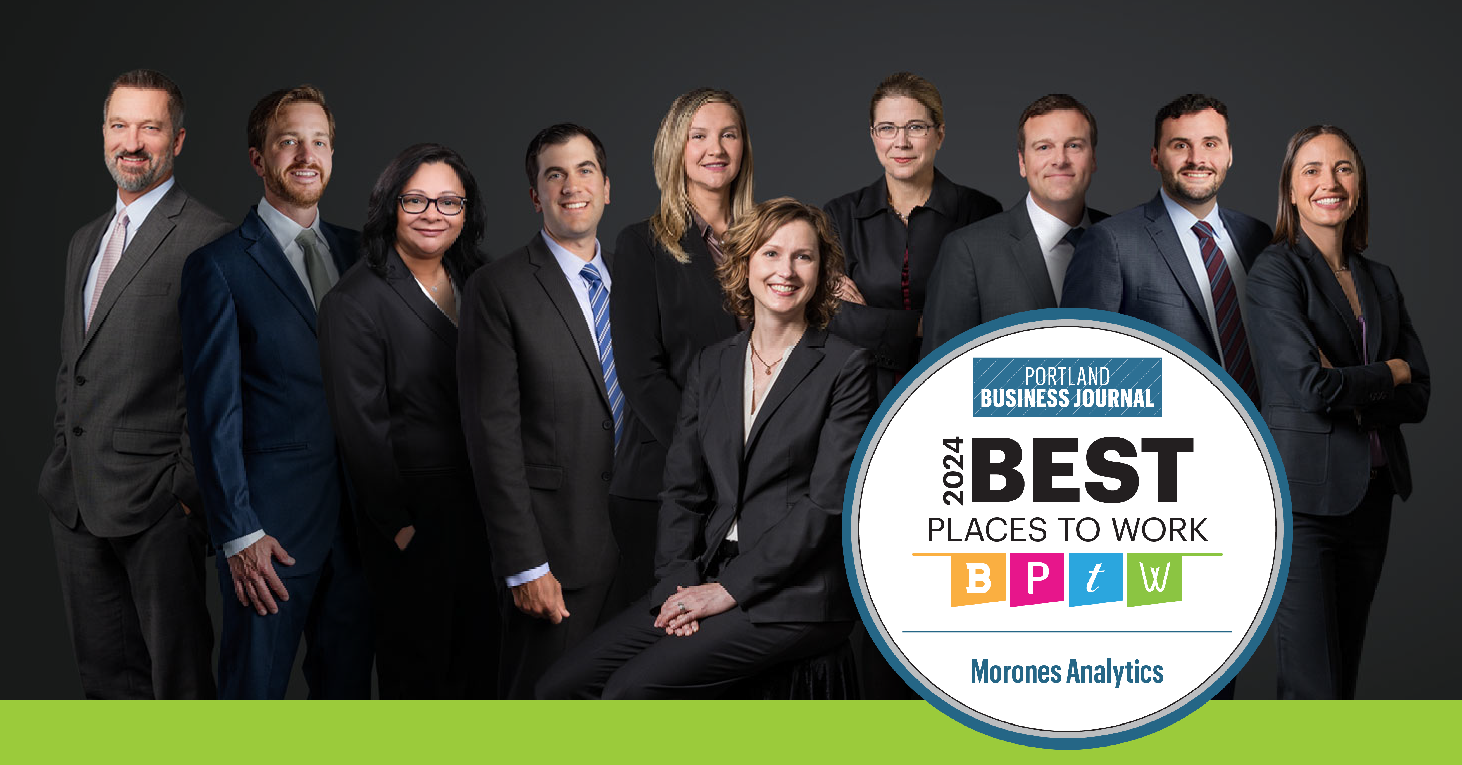 Morones Analytics Portland Business Journal Best Workplaces 2024