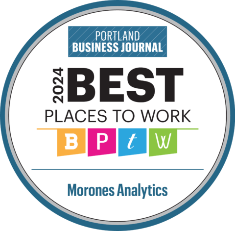 PBJ Best Workplaces Badge 2024 for Morones Analytics