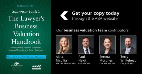 Business Valuation Handbook - Morones Analytics contributors