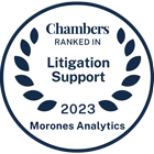 Chambers ranked Litigation Support 2023