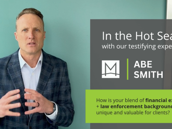 Abe Smith with Morones Analytics