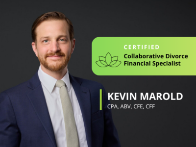 Kevin Marold Earns Certification as a Collaborative Divorce Financial Specialist